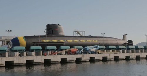 The Brazilian Navy has organised to better modernise its forces with programmes such as the development of the Riachuelo-class submarines, the lead ship shown here.