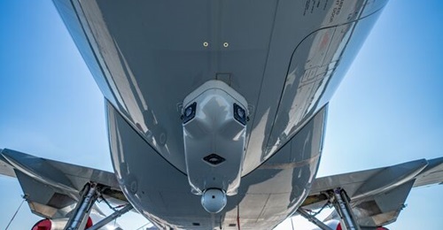 The Bird AeroSystems defensive aids installation fitted to an A319 airliner (pictured here) of an undisclosed European operator.