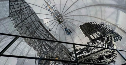 The GM400a radar from Thales is replacing the MPR (pictured) in Nieuw Milligen while the new Herwijnen radar station is fitted with the long-range SMART-L Multi-Mission/Fixed system.