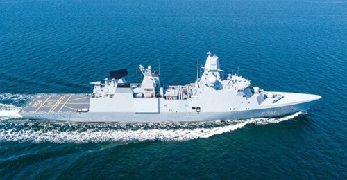 The Royal Danish Navy (RDN) frigate HDMS 
        
         (pictured in October 2021) has returned to Korsør from deployment in the Red Sea.