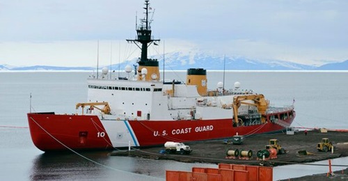 US Coast Guard heavy icebreaker 
        
         is undergoing more recapitalisation work.