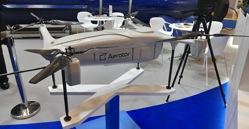 The APUS 25 prototype on display at UDT 2024.