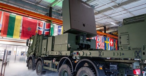 The Netherlands has ordered seven additional GM200 MM/C radars from Thales after having ordered an initial nine in February 2019. Pictured is the first GM200 MM/C radar being handed over to the Royal Netherlands Army in Hengelo in February 2024.