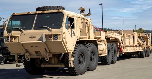 The delivery of the first prototype hypersonic hardware to soldiers of the 5th Battalion, 3rd Field Artillery Regiment, 17th Field Artillery Brigade is completed on October 7, 2021, with a ceremony at Joint Base Lewis-McChord, Washington state.