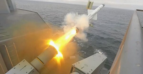 Peruvian Navy frigate FM-57 BAP 
        
        recently conducted first test-fire of an Exocet MM40 Block 3 missile.