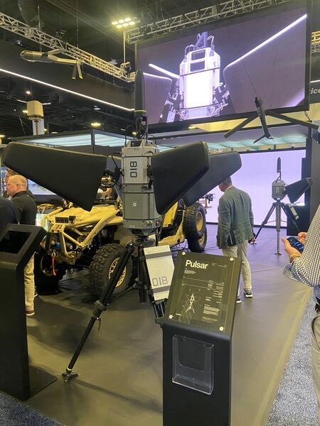 Anduril's Pulsar multimission EW solution is to be available in air (Pulsar-V) and ground (Pulsar-G) variants.