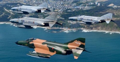 Four RoKAF Boeing (McDonnell Douglas) F-4Es conducted the fleet's final flight on 9 May 2024. The aircraft were painted in the various colour schemes used by the type over the course of RoKAF service, including a discontinued jungle camouflage pattern ...
