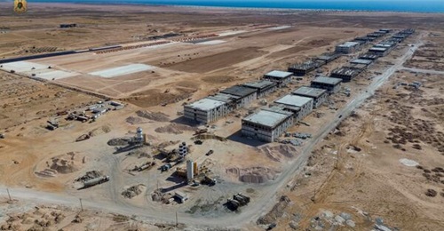 The LAAF released photographs that may show the new airbase under construction.