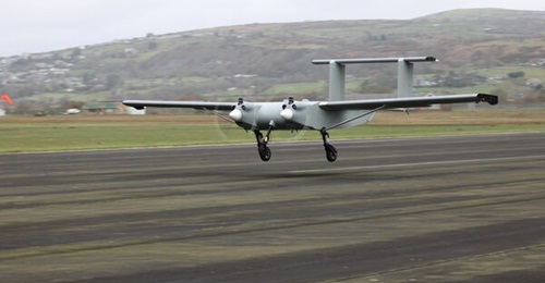 A Windracers ULTRA UAV pictured in February 2024.