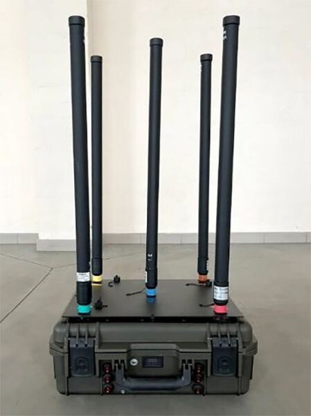 The Parasol-1 short-range counter-UAV electronic warfare system, made by Ukrainian company Mixsteel, was in use by Ukrainian forces as of June 2024.