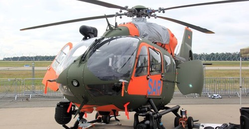 A German Army H145 similar to that being acquired by Belgium, seen at ILA 2024 in Berlin.
