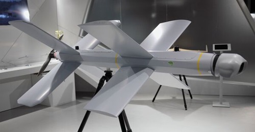 Ukraine is developing an analog version of Russia's Lancet 'kamikaze' unmanned aircraft system, pictured here at the Army 2019 defence exhibition near Moscow.