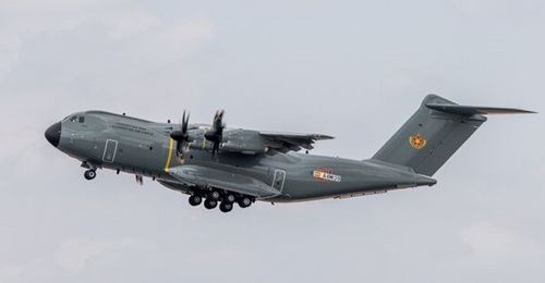 The first Airbus A400M Atlas transport aircraft for Kazakhstan made its maiden flight out of the Seville production line in Spain on 10 June. It will be delivered later in 2024.
