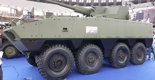 Yugoimport's new Lazanski 8×8 ACV was unveiled at Partner 2021.