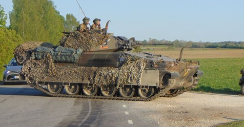 KNDS and Leonardo have abandoned negotiations on Italian procurement of the Leopard 2A8 MBT and the replacement of the Dardo IFV (pictured during Exercise 'Spring Storm in Estonia in May 2023).