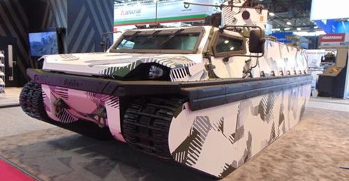 Patria launched its ATV concept for the European FAMOUS programme at Eurosatory 2024.