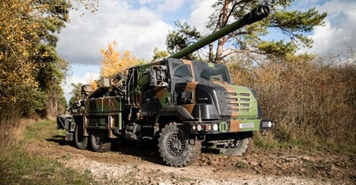 Estonia ordered 12 CAESAR Mk I SPHs at Eurosatory 2024.