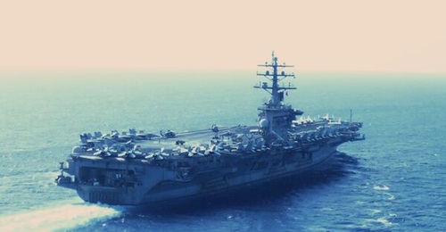 US Navy officials say aircraft carrier USS 
        
        is in need of maintenance after extended Red Sea operations.