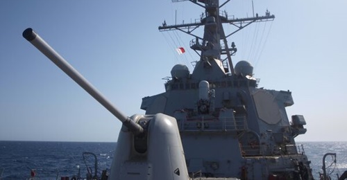 Tweaks in SPY radar equipment like that on USS 
        
        , pictured here, help the US Navy counter unmanned threats in the Red Sea.
