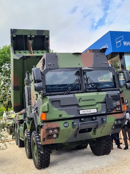 The GMARS has double the firepower of the HIMARS, with which it shares many similarities.