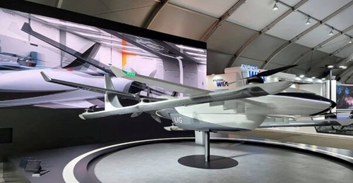 LIG Nex1 unveiled its KCD-200 unmanned aerial vehicle development at ADEX 2021.