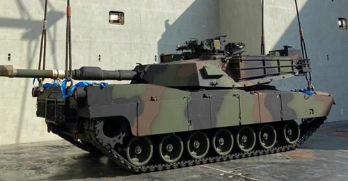 The last 47 M1A1 Abrams MBTs for the Polish Army arrived in Poland on 26 June.