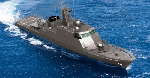 Brazil aims to gradually procure nine NPa-500BR CPVs, shown here in a rendering, as part of the PRONAPA programme.