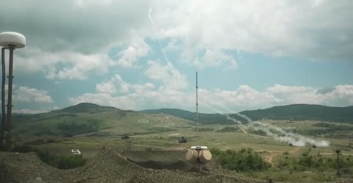 The Serbian Armed Forces is deploying the DRS RADA MHR radar (right), revealed during the 'Fire strike 2024' live training exercise held in July.