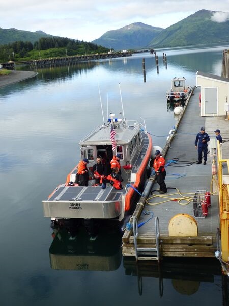 The USCG renamed its main Alaskan sector to reflect greater importance on Arctic patrols, many of which are deployed from Kodiak (pictured here), which is being upgraded.