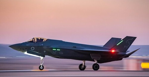 One of the F-35Is that the IDF said participated in the mission. It is unclear if the type launched any weapons.