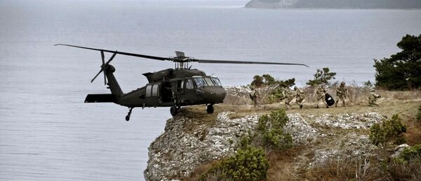 Sweden is practising more dispersed operations with its Black Hawk helicopters.
