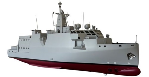 A graphic rendering of the future CNG-C (New Generation Minehunter-Coastal) concept.
