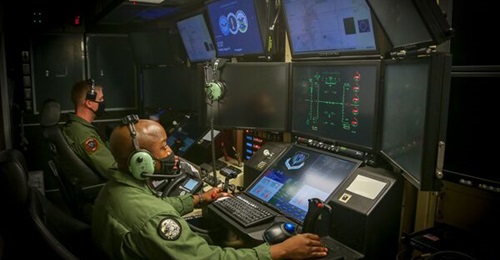 US Marine Corps personnel control a government-owned and government-operated Reaper unmanned aircraft for the first time in late August. GA-ASO announced the official handover of ownership to the corps on 20 October.