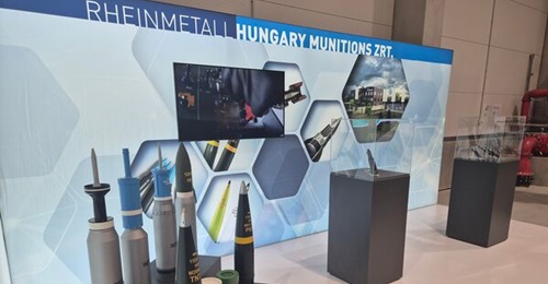 Rheinmetall took over an ammunition factory in Várpalota, Hungary, on 29 July.