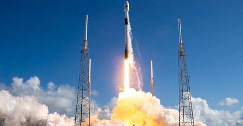 South Korea's first reconnaissance satellite, launched using SpaceX's Falcon 9 rocket (pictured) in December 2023, is ready to commence full-scale operations.