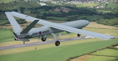 The British Army is to fly its Watchkeeper over Estonia through to the end of August.