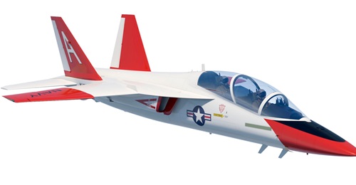 Seen in USN colours as part of Boeing's pitch for the service's Undergraduate Jet Training System requirement, the T-7A Red Hawk is likely to be one of the candidate platforms put forward for the USN's recently released Tactical Surrogate Aircraft requ...