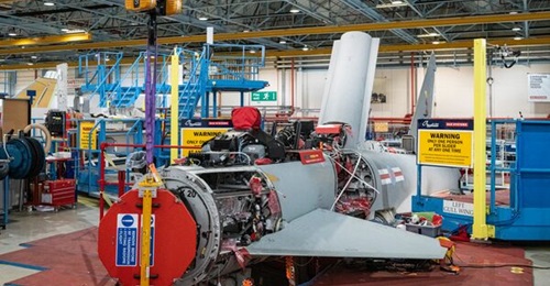 A prototype of the ECRS Mk 2 radar has been installed on a test and evaluation aircraft at BAE Systems' facility in Warton, ahead of flight trials next year.