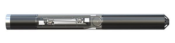 The encapsulated submarine-launched version of the Spear's Viper 750 surveillance UAV.