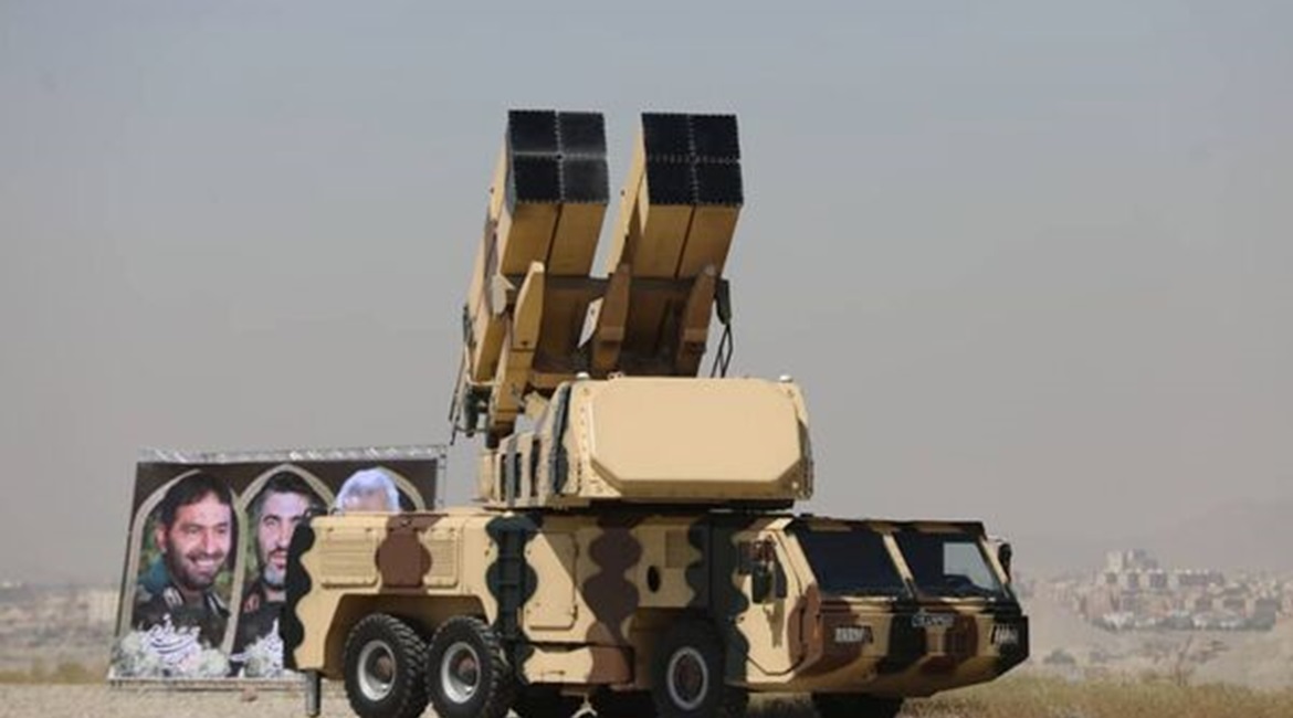 The 9 Dey short-range SAM system unveiled by the IRGC on 21 May.