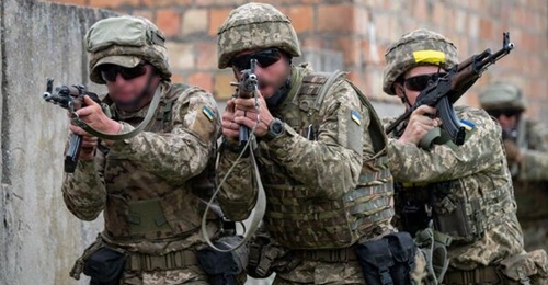 France began training and equipping Ukraine's Anne of Kyiv Brigade at the Grand Est military camp in eastern France in September.