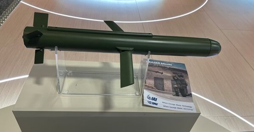 IAI's Teaser, revealed at AUSA 2024, is a guided missile that does not rely upon a homing sensor or GNSS.