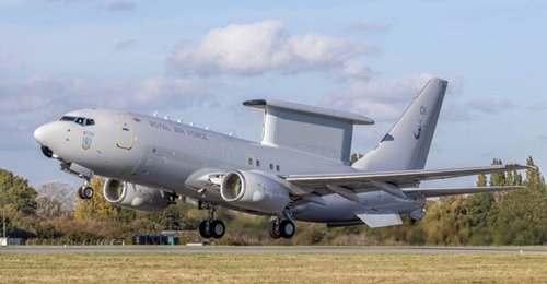 The RAF will operate three E-7A Wedgetail AEW1 aircraft, the first of which was recently rolled out wearing its full 8 Squadron livery for the first time.