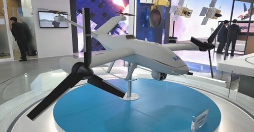 KAI NI-500VT concept model displayed at ADEX 2021.