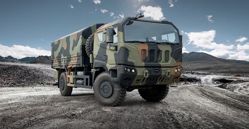 An IDV SMR6 (Standard Military Range) 4×4 truck, one of the variants to be supplied to the Italian Army under a contract signed on 19 December 2024.