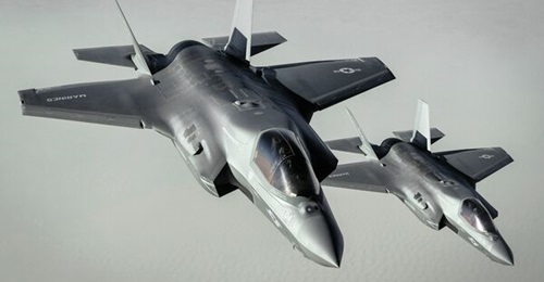 Seen in US Marine Corps service, the F-35 is competing several European fighter tenders.
