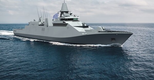 An image of Damen's previous SIGMA 10514HN proposal, which it offered as an intermin solution for the Greek Navy's frigate programme.