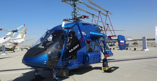 The upgraded Ka-226T helicopter has been named Climber because of its superior performance at altitude.