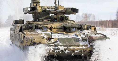 The CMD announced on 10 November that its 90th Guards Tank Division would receive it first nine 'Terminator' armoured vehicles on 1 December following testing.