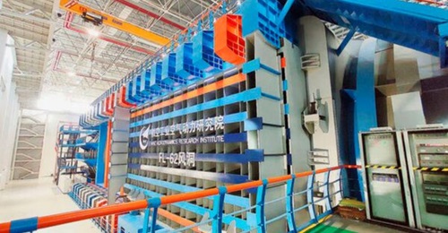 The FL-64 test facility is the latest in a series of hypersonic wind tunnels being developed and operationalised by China. These facilities include the FL-62 wind tunnel (pictured), which was commissioned in early 2020.